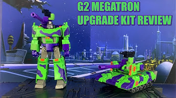 Transformers Generations Selects G2 Megatron with 3D Printed Upgrade Kit by Larkins Lair Review