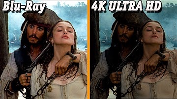 Pirates of the Caribbean: The Curse of the Black Pearl | 4K Ultra HD/Blu-Ray Comparison | 2022