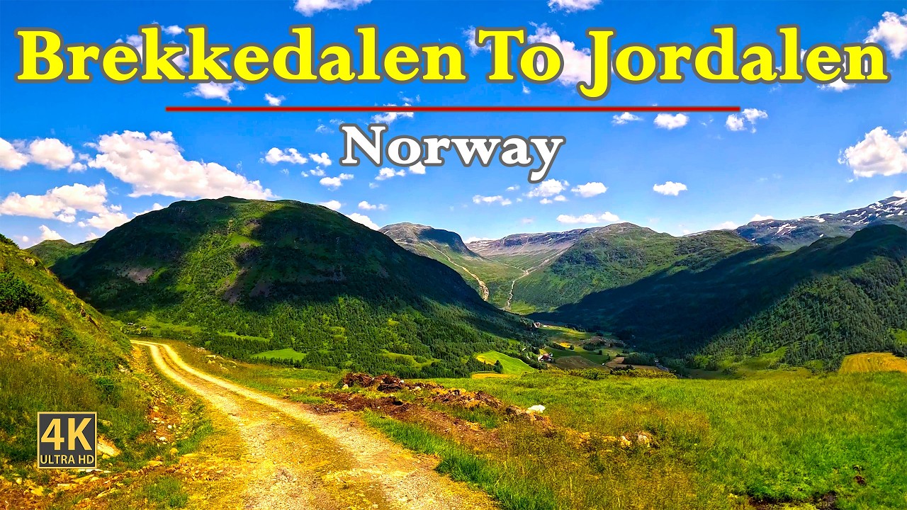 Brekkedalen To Jordalen In Norway 🇳🇴 | Scenic Road Trip In Stunning 4K | POV Driving