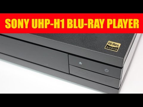 Sony UHP-H1 Hi-Res Audio Blu-ray player UNBOXING