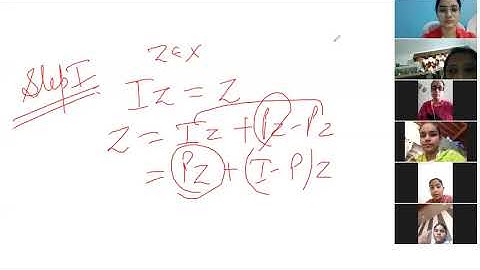 Theorem on Projection on Banach Space