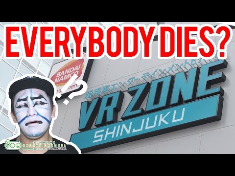 EVERYBODY DIES!? Tour of VR Zone Shinjuku with Professor Koya