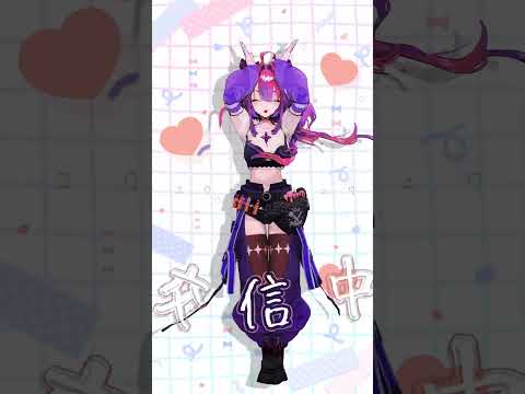 【Hololive MMD】綺々羅々ヴィヴィ 【mosi mosi?】 #moshi_moshi #mmdのサムネイル