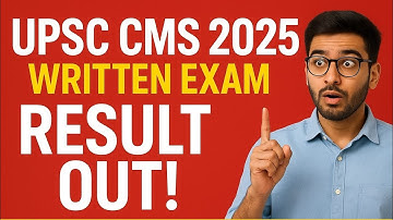 What should you do after written exam result??😎UPSC CMS 2025 l Update your cadre , Hobbies etc…