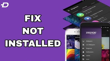How To Fix And Solve Not Installed On Zedge Wallpapers And Ringtones App | Final Solution