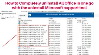 How to Completely uninstall Office with the uninstall Microsoft support tool | Uninstall Office screenshot 3