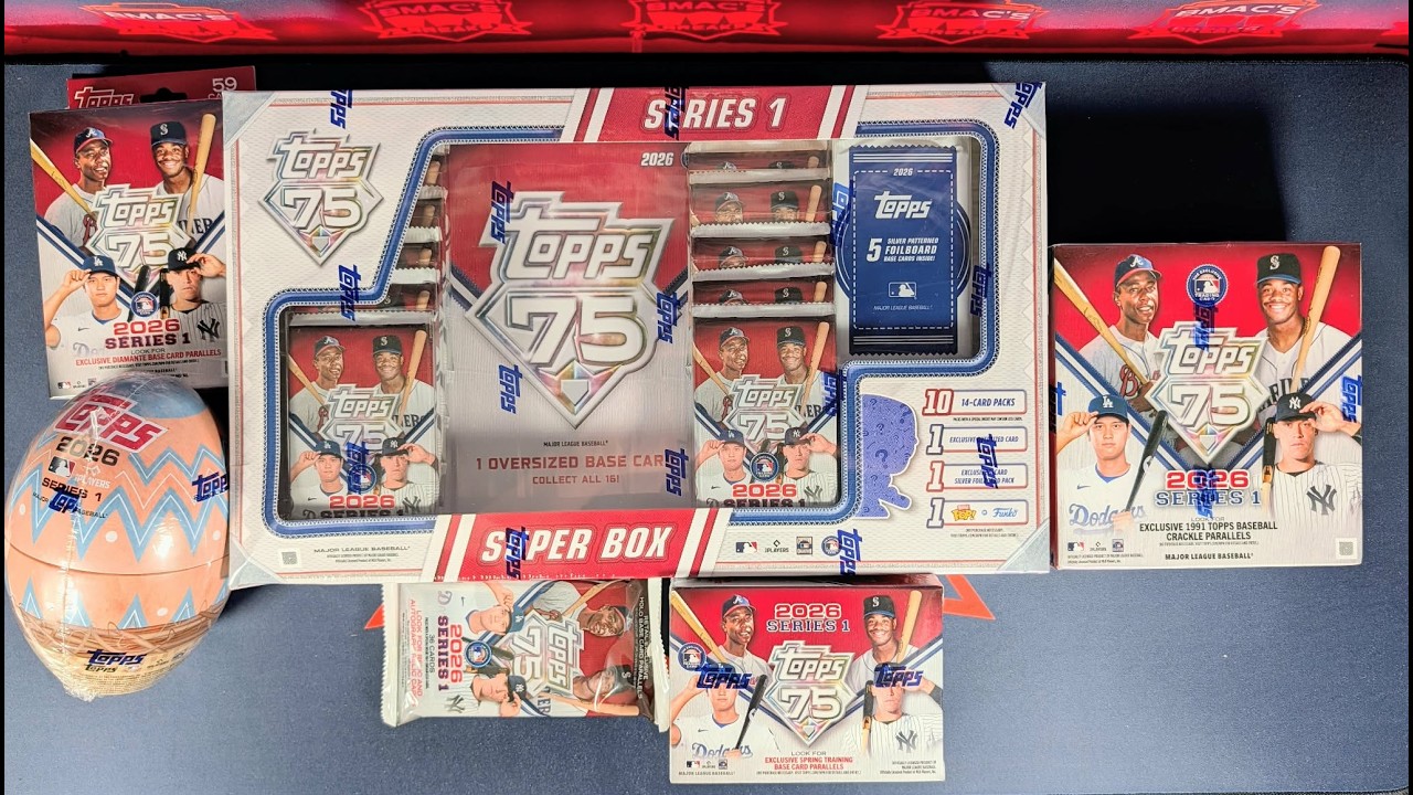 OPENING DAY! | 2026 Topps Series 1  | What Format Has the Biggest Hit!? | HUGE SHOHEI OHTANI HIT!