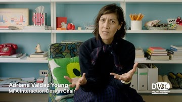 "A data visualizer could be a peace broker" - Adriana Valdez Young (Chair, MFA Interaction Design)