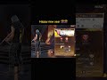 Happy new year 🎊🎊 #freefire