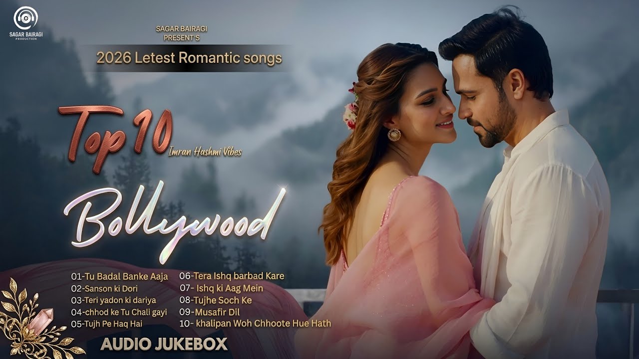 ⁣New song 2026 | Top 10 Bollywood Romantic Songs 2026 | Hindi Romantic Audio Jukebox | Sagar Bairagi