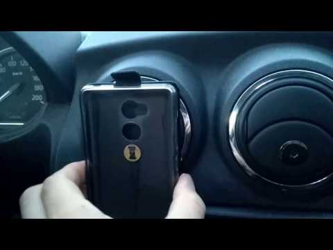 Магнитный держатель телефона в машине Nissan Almera (Logan, Sandero, Largus, Granta)