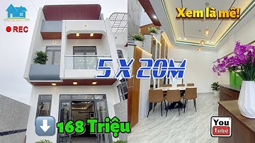 ⬇️168Tr gấp! Bán nhà 5x20m sổ hồng riêng giáp cuối Hóc Môn đẹp mê ly