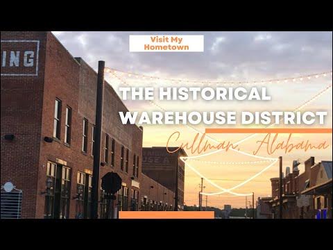 The Beautiful Warehouse District. Cullman, Alabama - YouTube