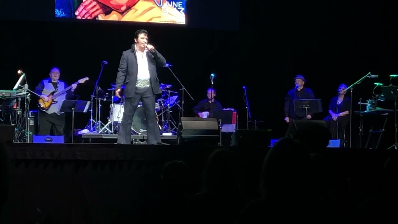 Jarrod McDaniel sings In The Ghetto 2021 Tupelo Elvis Festival