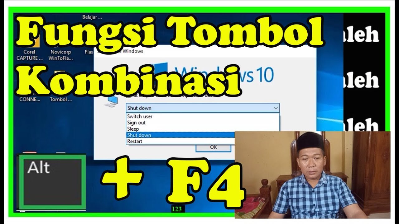 Fungsi Alt F4 Pada Windows _ 15 Shortcut Keyboard Penting di Windows ...
