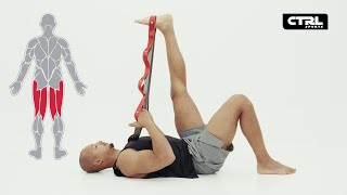 Hamstring Stretch with Bent Knee - CTRL Sports