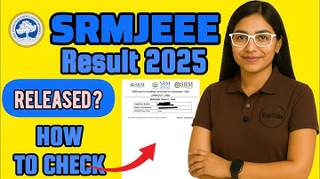 srmjeee result 2025 | how to check srmjeee phase 3 result 2025