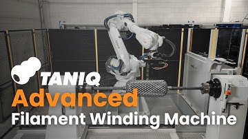 The Most Advanced Filament Winding Machine |  Scorpo Robotics by TANIQ