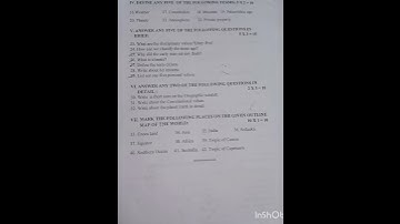 5th std Term 1 Social science Quarterly exam question paper 2025