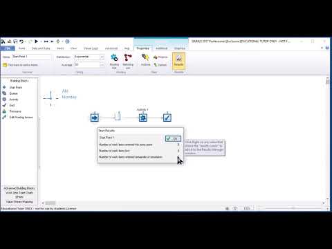 AMES 5111 - Simul8 (part 3: M/M/c/N queue)
