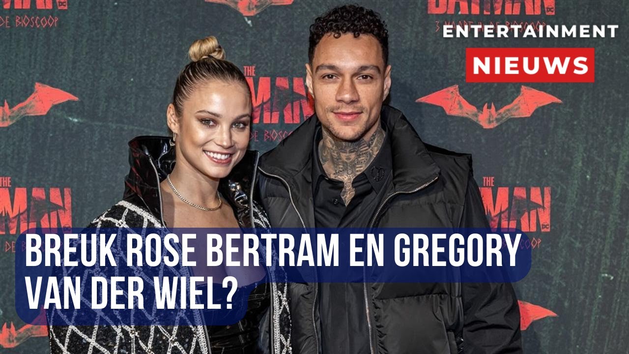 Rose Bertram en Gregory van der Wiel na acht jaar uit elkaar 