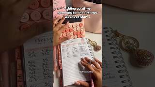 Tracking my spending weekly 💖 #jaliyahkreationz #budgetplanners