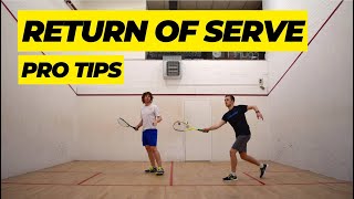 Mastering The Return Of Serve in Squash: Tips & Drills