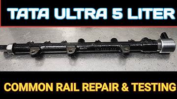 COMMON RAIL TESTING ! TATA ULTRA COMMON RAIL TESTING ! COMMON RAIL REPAIR