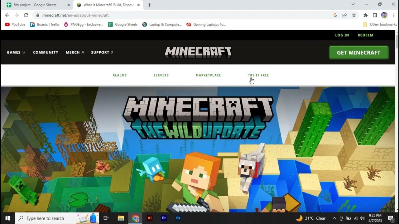 How To Get Minecraft For FREE On PC Install Minecraft Java Edition ...