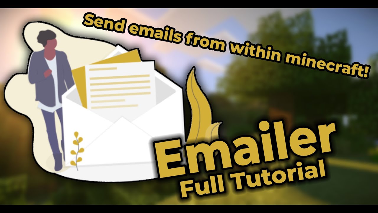 Emailer Full Tutorial | Minecraft Plugin Showcase | Send emails from