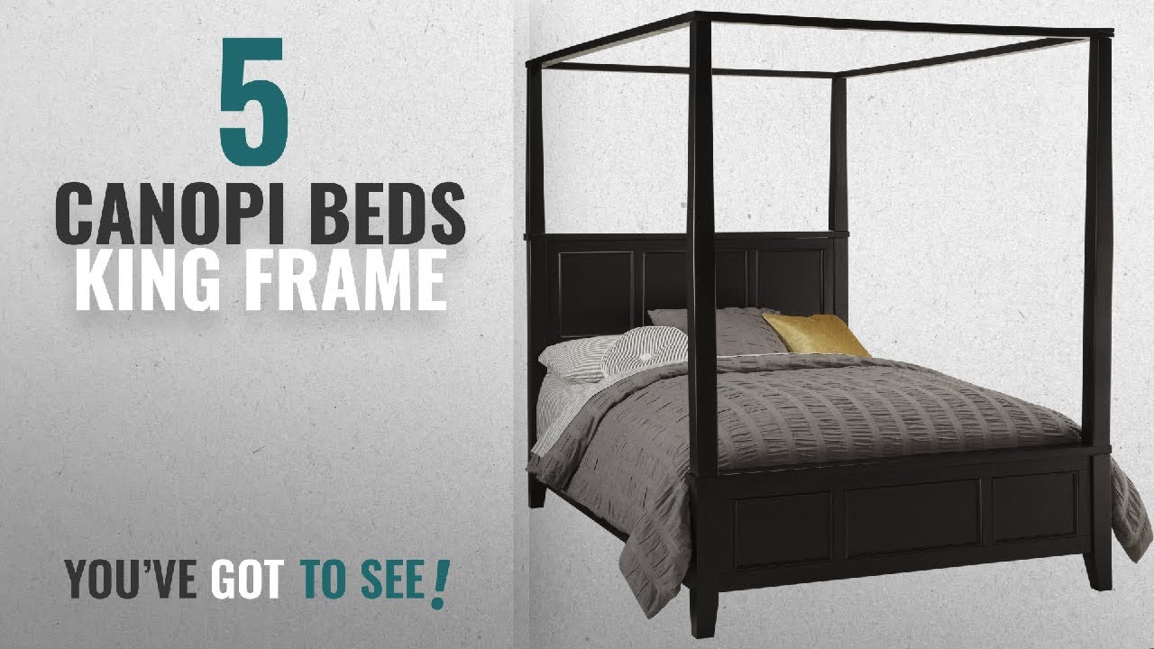 Top 10 Canopi Beds King Frame 2018 Home Styles Bedford Canopy Bed Top 10 Canopi Beds King Frame 2018 Home Styles Bedford Canopy Bed Black