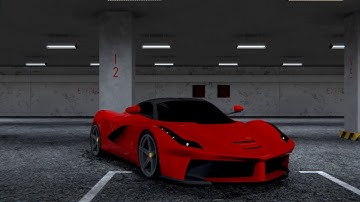 Ferrari La Ferrari 2013 Car Modeling On Blender