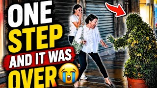 Bushman prank:     THEY ALMOST JUMPED OUT THEIR SHOES 😳 #bushmanprank #prank #hilarious 