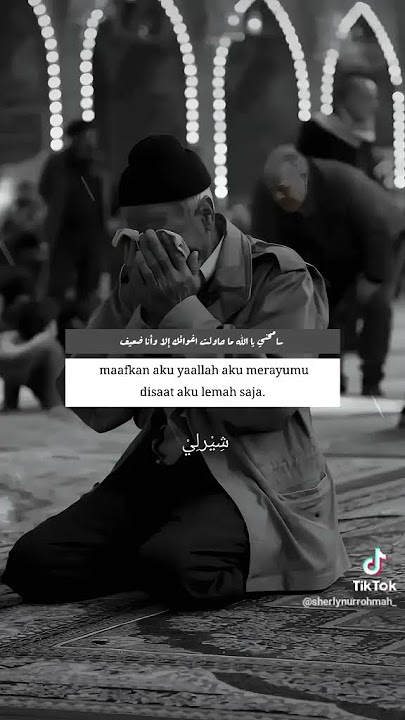 Maafkan aku ya Allah, aku merayumu di saat lemah saja🥹🙏🏻