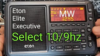Eton Elite Executive , F5,F6 Select MW kHz & FM Range plus ATS Search