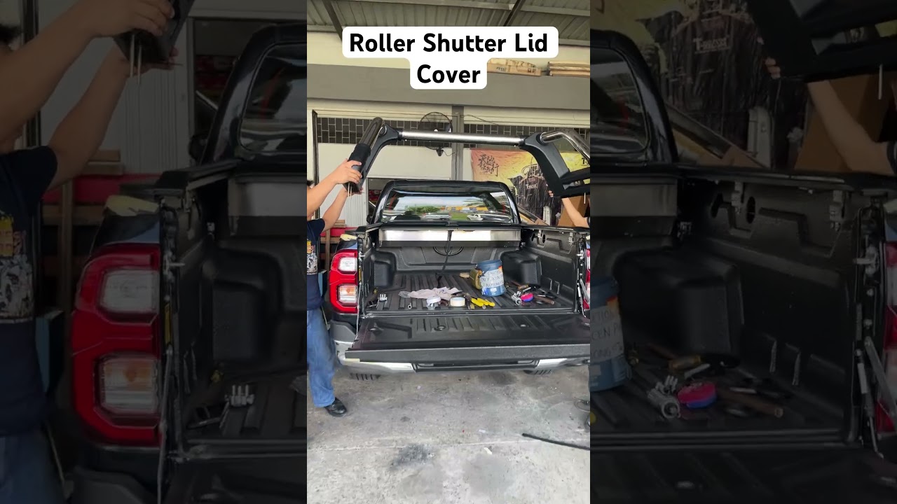 Toyota Hilux Revo Roller Shutter Lid Cover 