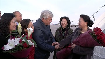 Chủ tịch Quốc hội Nguyễn Thị Kim Ngân bắt đầu thăm chính thức Cộng hòa Kazakhstan