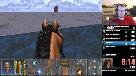 Daggerfall Speedrun (Mantella%) in 19m39s