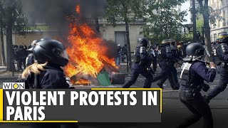 Paris protesters clash with police, vandalise property | France | Controversial Security Bill
