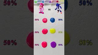Sonic the Hedgehog Games Colors mixing