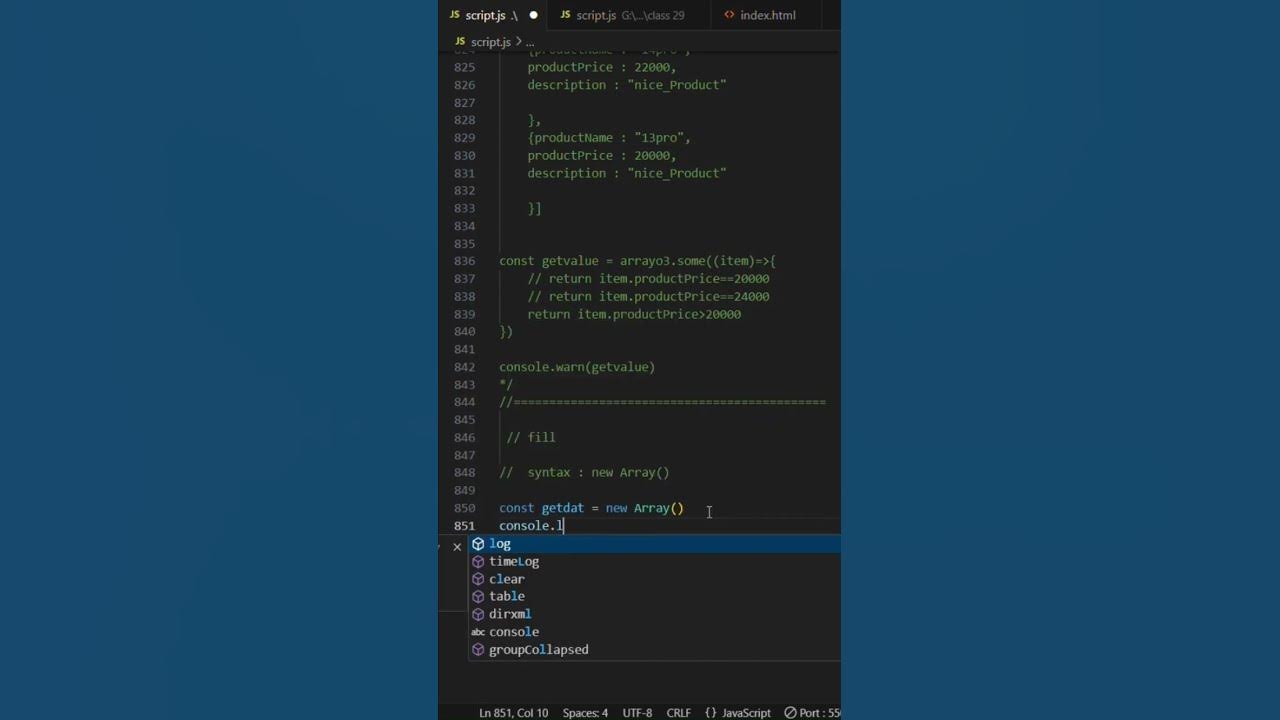 Fill method in javascript fill method youtube