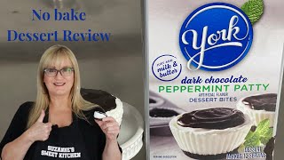 York Peppermint Patty No Bake Dessert Bites l Food Review l No bake dessert l Peppermint Patty