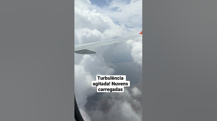 TURBULÊNCIA BRABA! AVIÃO MOVIMENTO