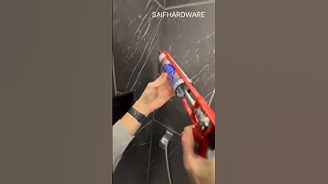 "How to Apply Silicone: Step-by-Step Guide for Perfect Results for one minute" #saifhardware