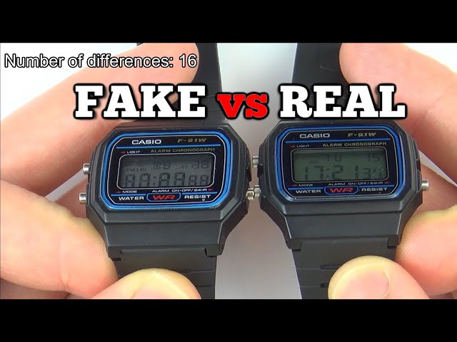 Legit check on my Casio F91 please