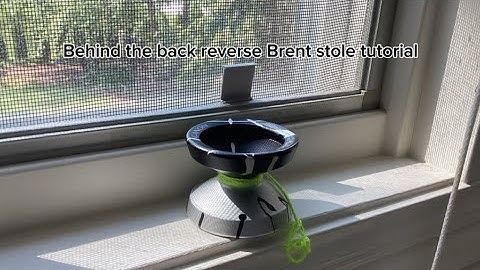 Behind the back reverse Brent stole tutorial!