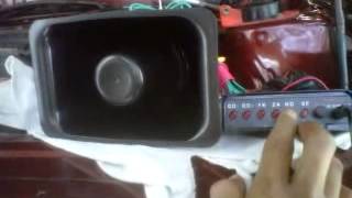 DJ Auto : Sirine Toa Type R Cjb100w 6 Suara