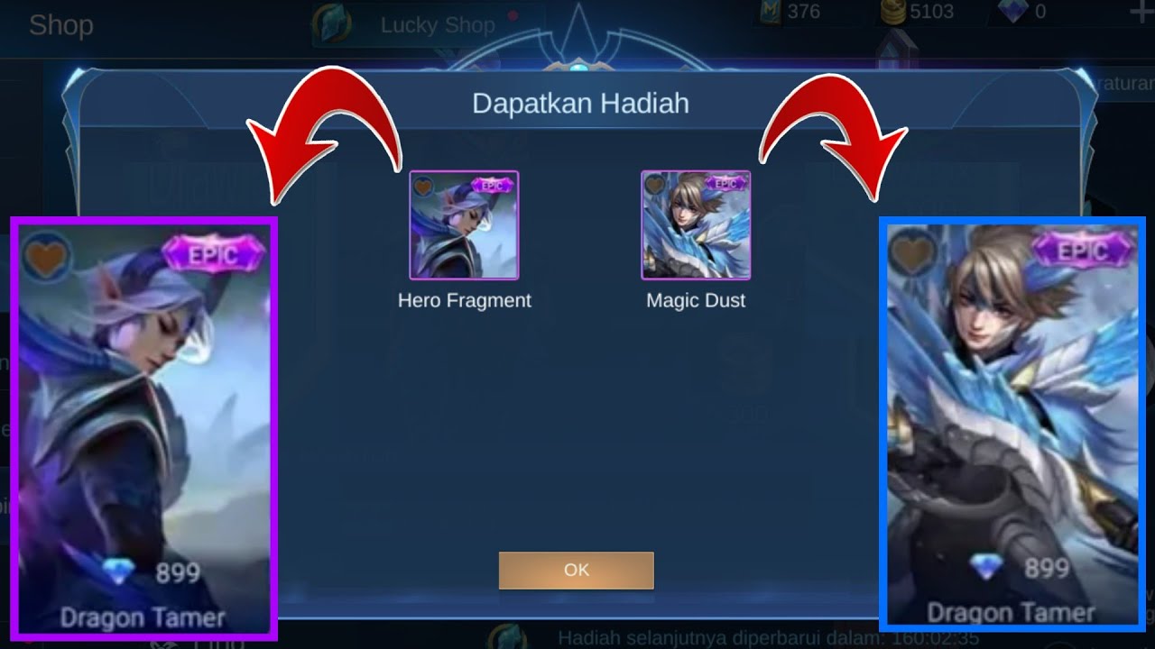 Cara Mendapatkan Skin Epic Ling Kimmy Secara Gratis Mobile Legends 2020 Youtube