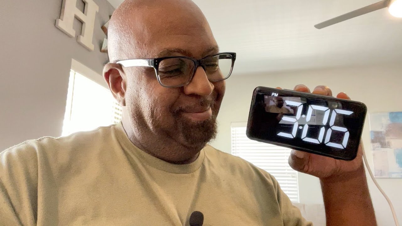 Gozola Digital Alarm Clock Review - YouTube