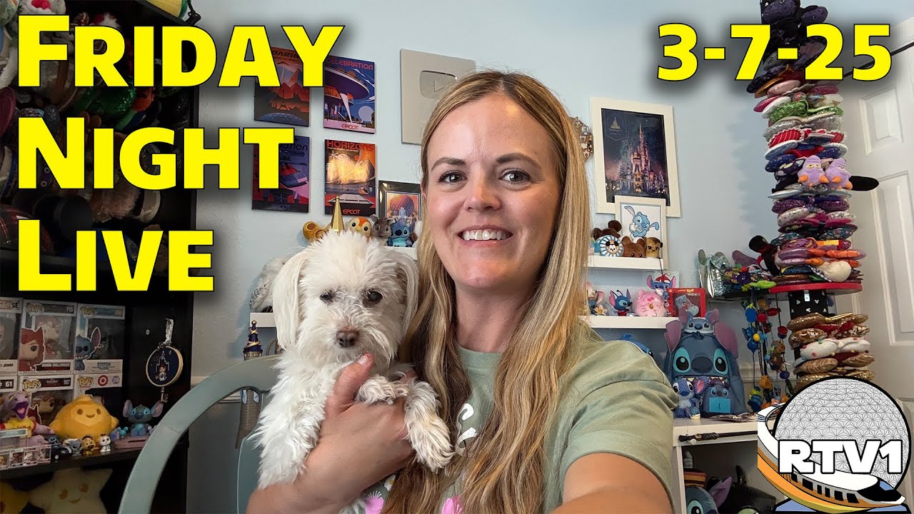 Friday Night Live Stream Announcement - 3-7-25 - Walt Disney World